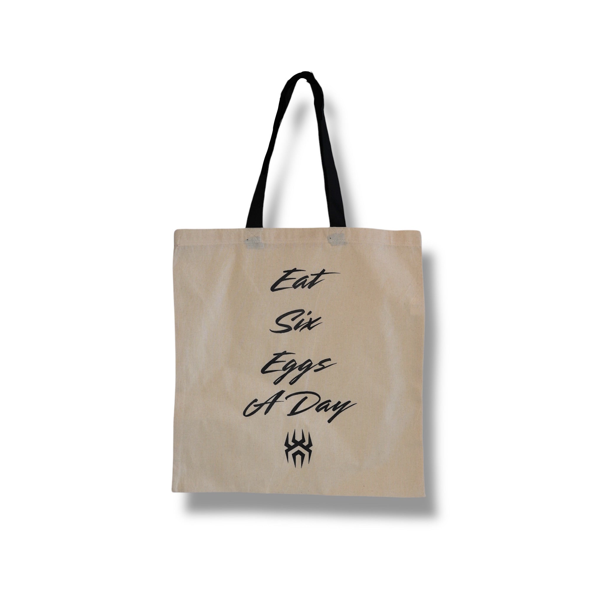 SPIDA TOTE BAG - EAT 6 EGGS A DAY