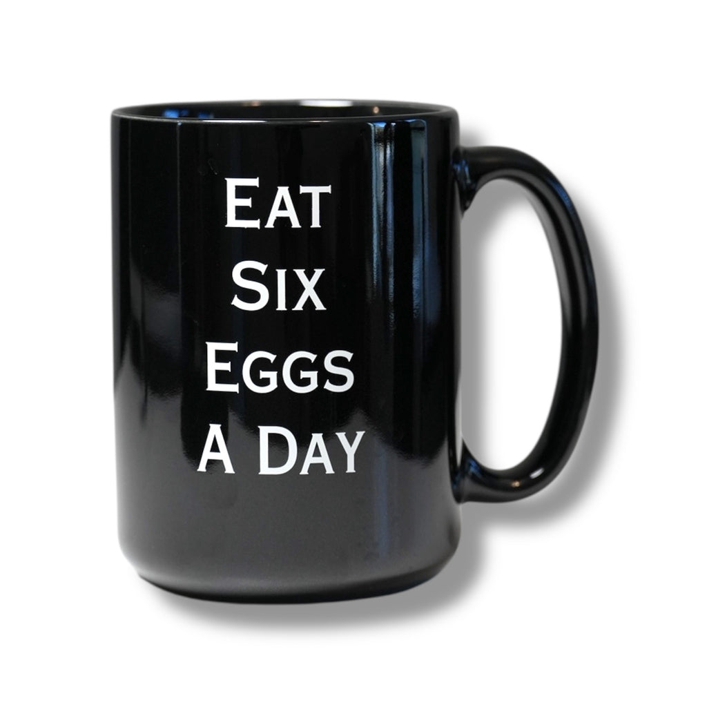 SPIDA MUG - EAT 6 EGGS A DAY
